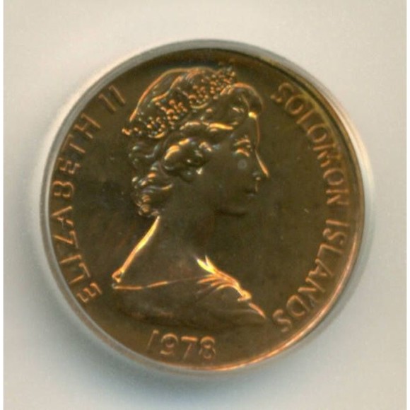 Solomon Islands 1978 (u) 2 Cents Km-2 MS67 PL ICG Low Mintage *SCARCE* - Picture 3 of 4
